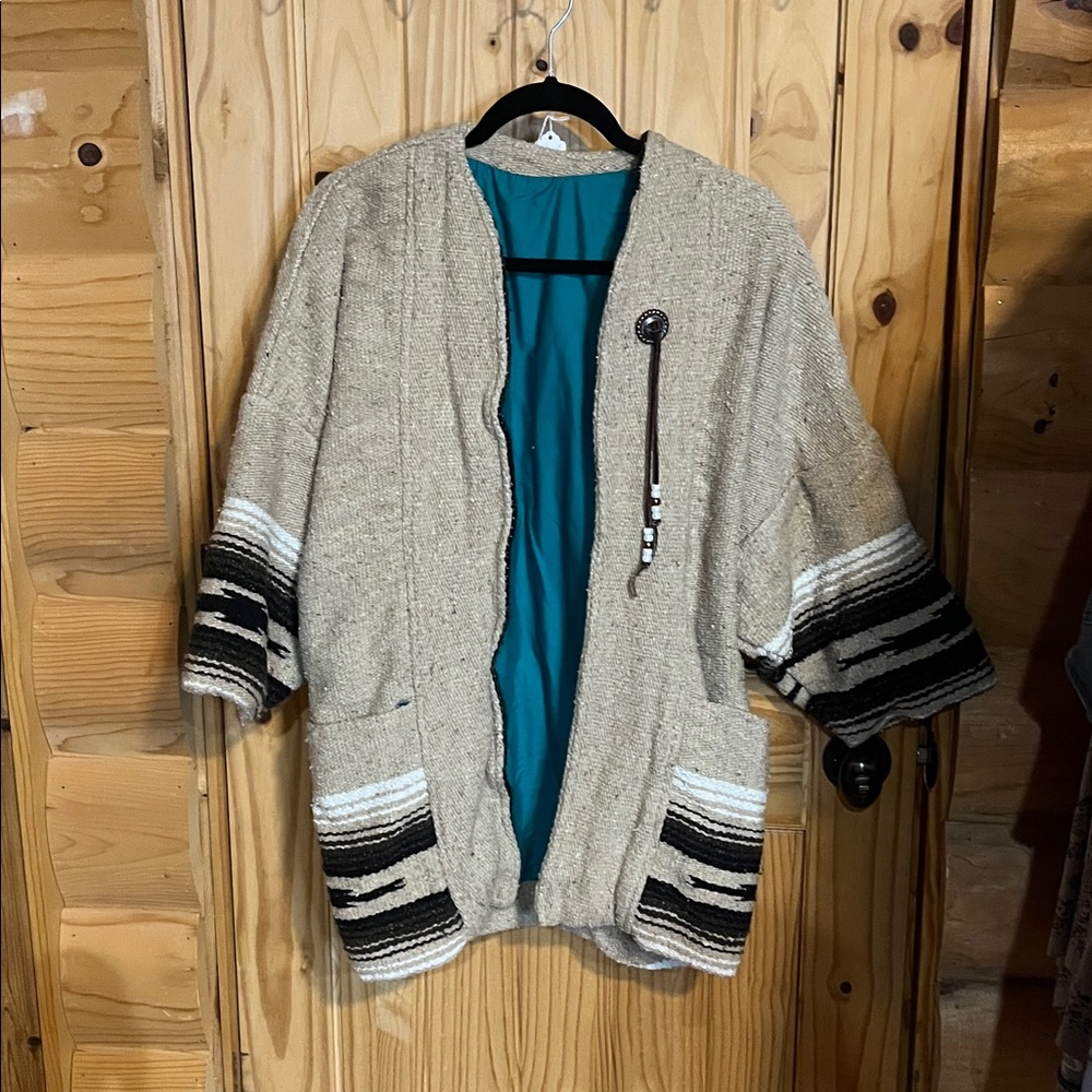 Vintage Cowboy Collection Saddle Blanket Coat